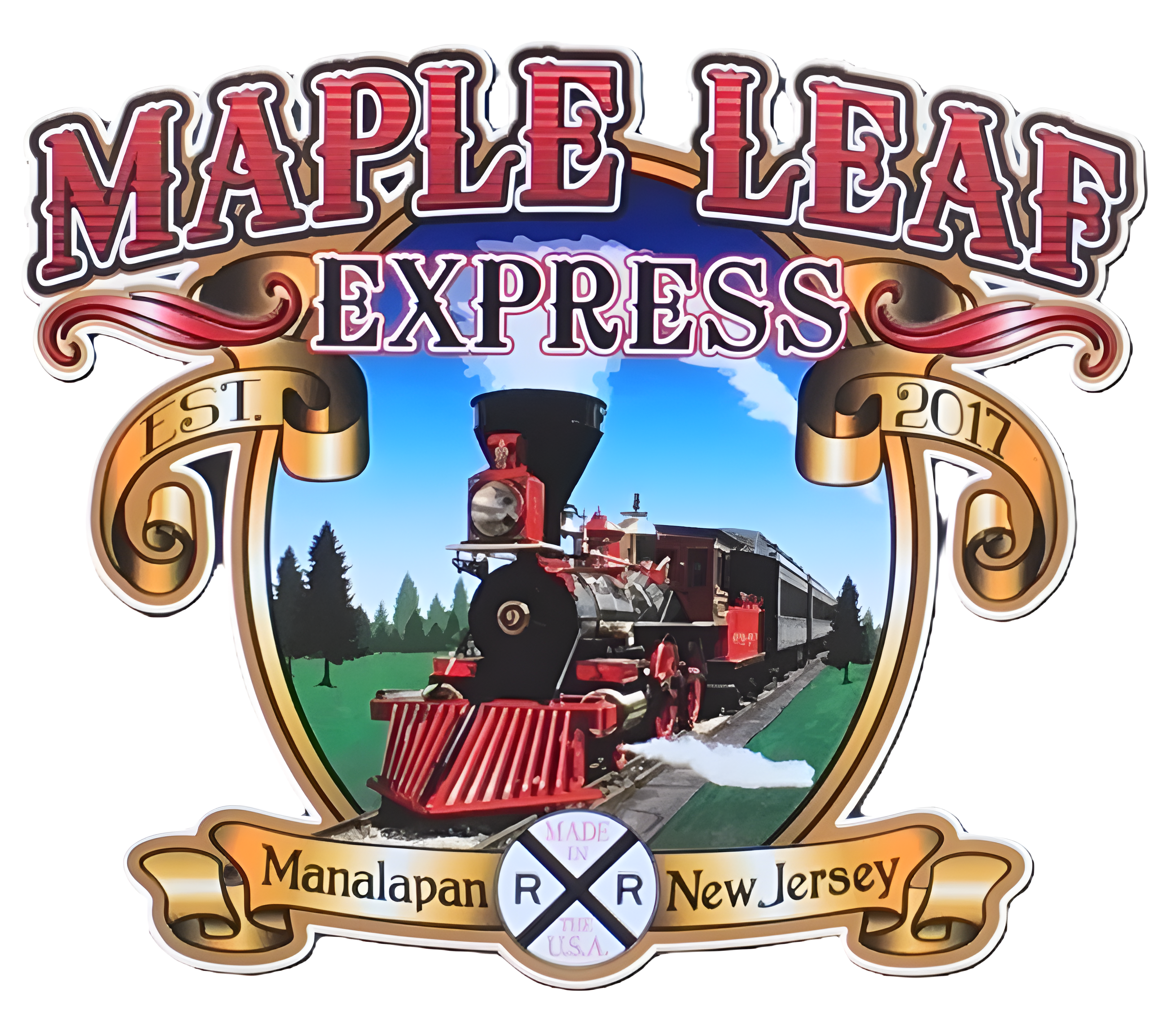 The Maple Leaf Express crest