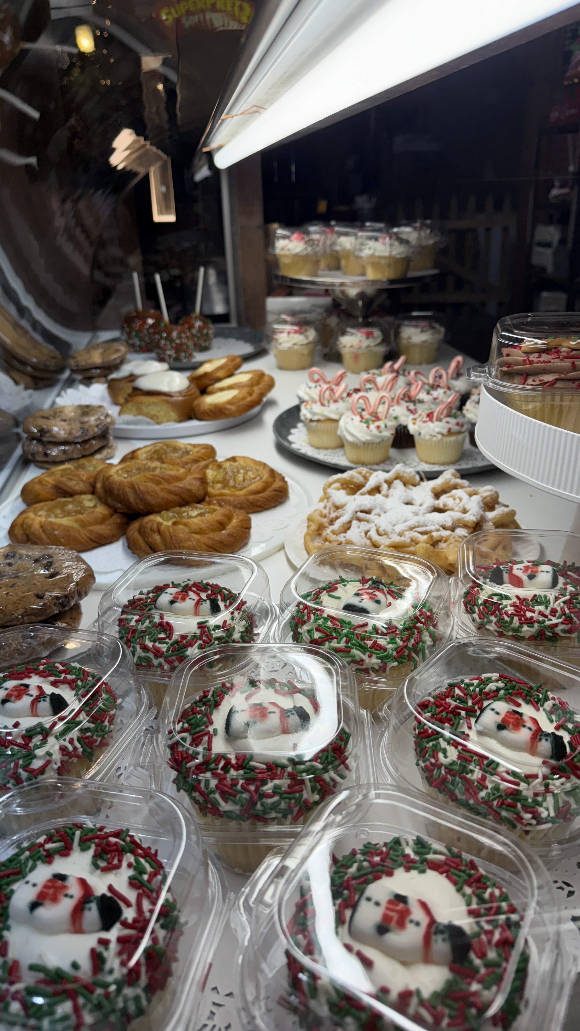 Christmas cupcakes and seasonal treats at the Sweet Shop